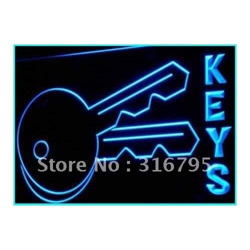 I249 KEYS KEY LOCKSMITHS LOCKS Repair Shop Light Signs On/Off Swtich 20+ Colors 5 Sizes