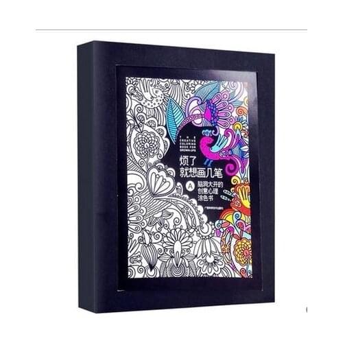 The Creative Coloring Book For Adults Gown ups Relieve Stress Picture Book Painting Drawing Book Gift Relax Adult coloring books