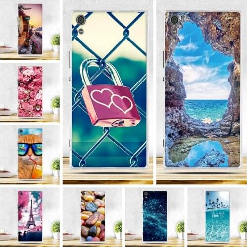 Soft Silicone Case Cover For Sony Xperia XA1 Ultra 6.0" Cartoon Soft TPU Back Cover For Funda Sony Xperia XA1 Ultra Phone Cases