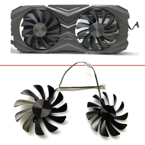 NEW 95MM For ZOTAC GeForce GTX1070Ti GTX1080Ti AMP Edition Core видеокарты охлаждения GAA8S2U GTX 1070 Ti 1080 Ti 4PIN