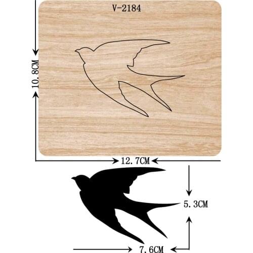 New wooden dies cutting dies for scrapbooking Multiple sizes V-2184