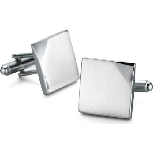 XKZM new high-grade metal laser Cufflinks French business shirt Cufflinks 1 double Wedding gifts for men