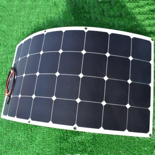 100W Quality A super power ETFE film solar panel for 12v 18v battery charge
