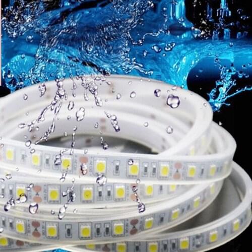 RGBCCT led Flexible Strip light Decoration Lighting 12V neon silica gel 5050 60 LEDs/m Lighting LED Tape RGB RGBW RGB CCT lamp