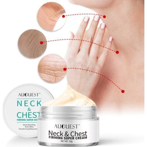 30g Neck Firming Cream Anti-wrinkle Firming Skin Whitening Moisturizing Neck Tightening Cream Neck Chest Wrinkle Cream Repair