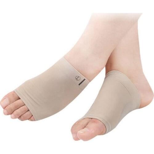 Women Training Accessories Elastic Foot Arch Belt Flat Massage Sebs Arch Correction Insole Heart Pad Foot Arch Pad Protection