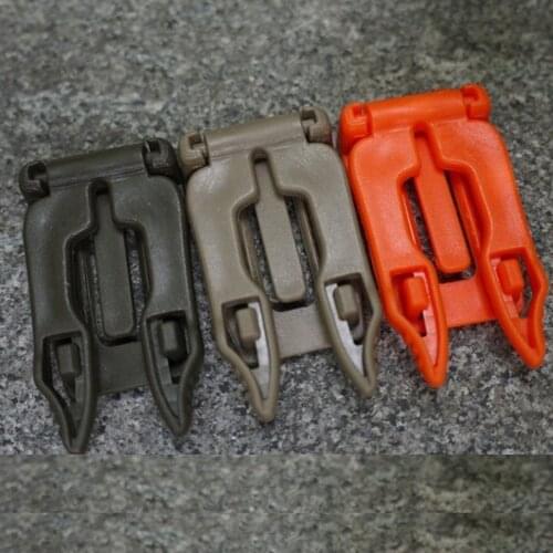 20PCS EDC Tool Molly ITW Buckle Outdoor Camping Backpack Accessories Carabiner Clip To Connect One Inch Webbing For Hiking FW037