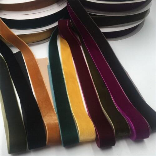 6MM,9MM,15MM Nylon Single Face Velvet Ribbon for Wedding Party Decoration Handmade Gift Wrapping Hair Bows DIY 3meters Lot