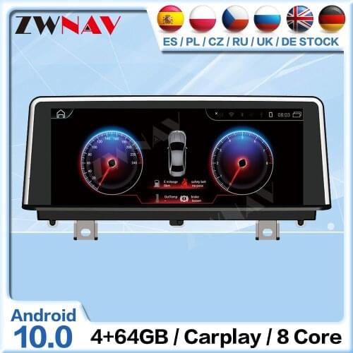 64G Carplay Android Radio Receiver For BMW X1 F48 2015 2016 2017 2018 2019 Car Auto Audio Stereo Video Player GPS Navi Head Unit