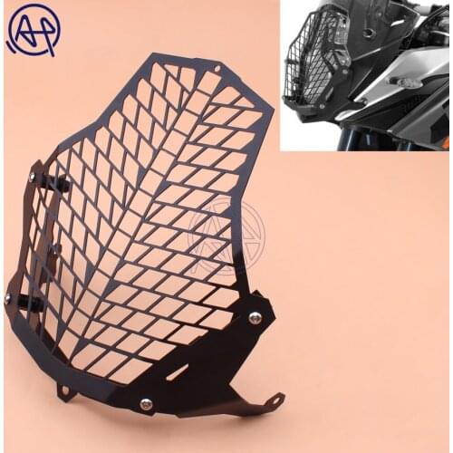 For K M 1190R Headlight Guard 1290 Super Adventure / 1190 Adventure Motorcycle Front Lamp Grille Protector Cover Stainless Steel