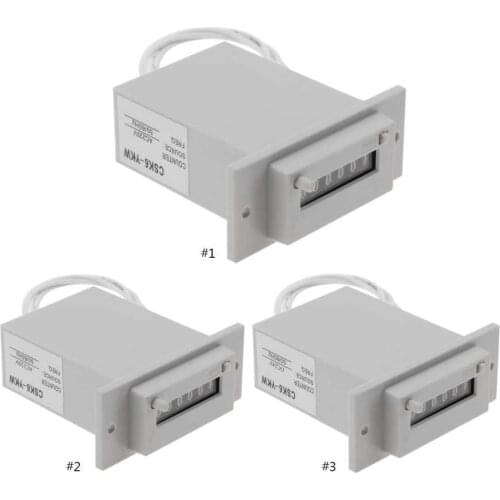 CSK6-YKW 6 Digit Electromagnetic Pulse Counter AC110V / AC220V / DC24V 2019 new style