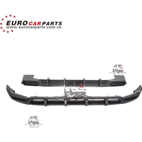 G class w464 w463A g63 carbon finber front lip and diffuser for w464 w463A g63 top style carbon finber front rear lip