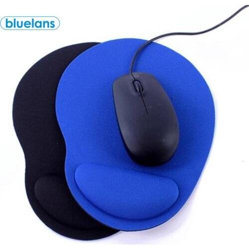 Factory Price New Home Office Solid Color Anti-Slip Gaming Mouse Pad Mice Mat with Wrist Support Ergonomic Comfort For PC Laptop