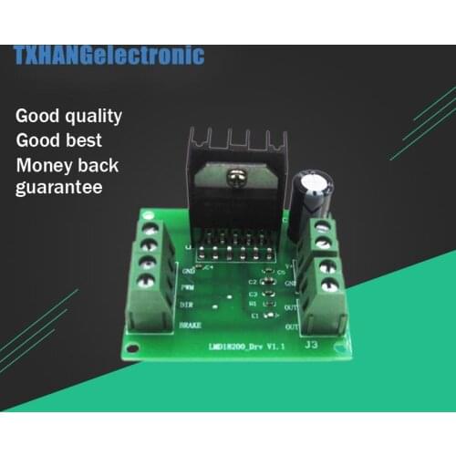 LMD18200T 3A 75W DC PWM Motor Driver Module Speed Regulator Board H-bridge diy electronics