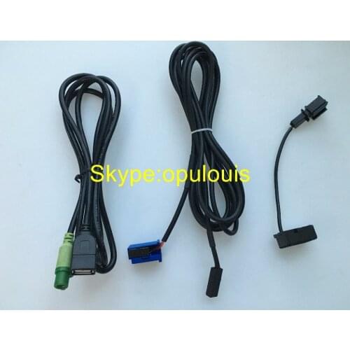 Micphone Mic Bluetooth Cable Aadaptor USB line for Professional BMWW 6512 9343207-01 E6 COMBOX BMWRCD213-22 E90 X1 car CD player