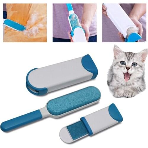 Reusable Clothes Lint Cleaner Remover Pet Hair Sticky Roller Brush Pet Hair Remover Brushes Anti-static Dust Hair Cleaning Brush