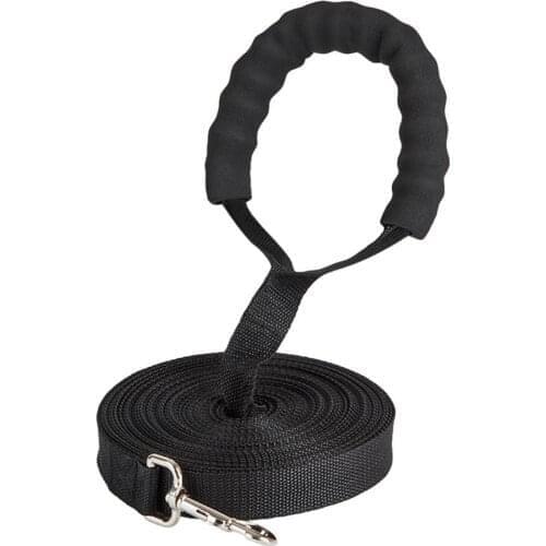 10m Long Nylon Leash For Dog Lanyar Outdoor Training Walk 2.5cm Width Leashes With Comfortable Handle Training Running Dog Leash