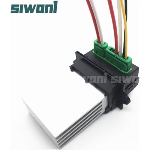 Blower Motor Heater Fan Resistor+Connector/Wire For Nissan Tiida Livina Citroen Peugeot Renault 27150ED70A 27150-ED70A
