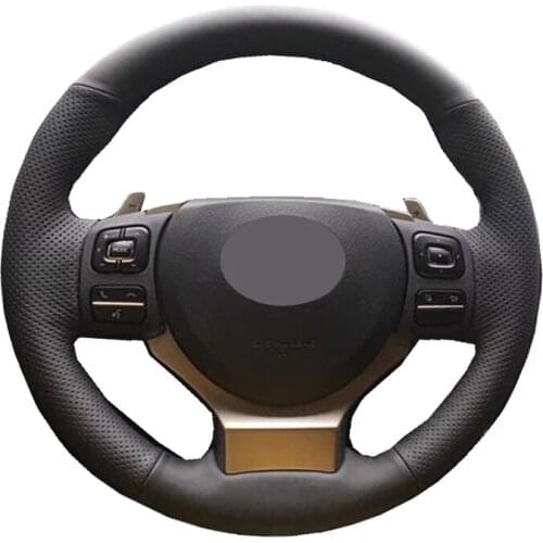 Hand Sew Car Steering Wheel Cover Leather Suede For Lexus NX200t 15-2017 IS200t 2016-17 IS250 14-15 IS300 2016-2020 IS III IS350