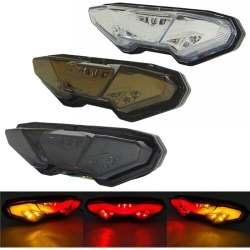 Light-Guide Led Integrated Taillight Rear Tail Brake Turn Signal Light For YAMAHA FZ10 FZ-10 MT-10 RN45 2016 2017 2018 2019 2020