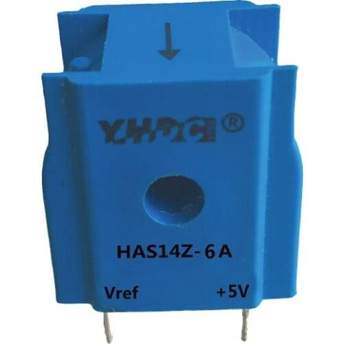 Free shipping YHDC HAS14Z Input : 6A,15A,25A Output: 2.5±0.625V supply voltage +5V closed loop Hall current sensor PCB Mounted