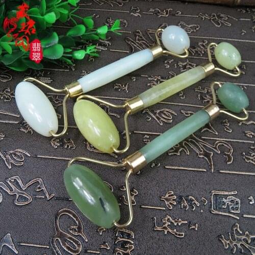 10pcs Body Massager Slimming Roller Beauty instrument New Hot Portable Pratical Jade Facial Massage Roller Anti Wrinkle
