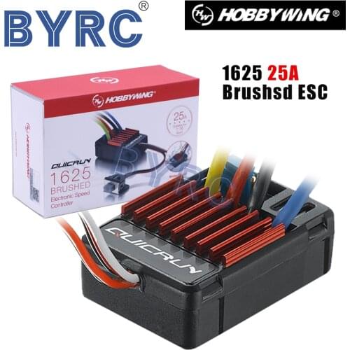 100% Original Hobbywing QuicRun 1625 25A Brushed ESC for 1/16 1/18 Brushed Speed Controllers wholesale