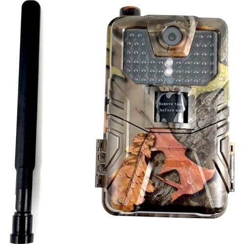 30MP SIM Hunting Trial Camera Real Video Monitoring 4G LTE Wild Kamera Photo Trap For Security Infrared Night Vision Waterproof