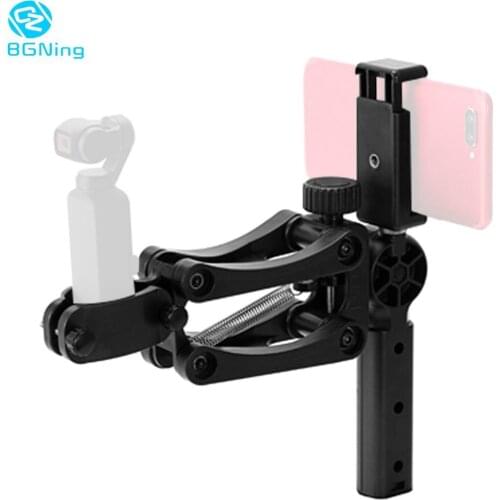 4-axis Z-axis Stabilizer for DJI OSMO Pocket Smartphone Steadycam Gimbal Shock Absorber Bracket Expansion Stand Support Holder