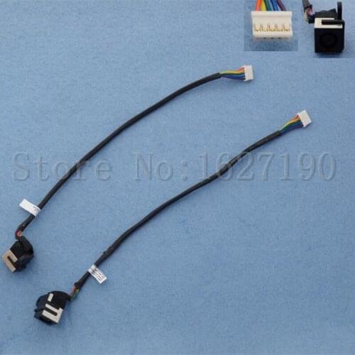 5pcs/lot New PJ263 DC Jack Cable for DELL Inspiron 14R N4010(with cable) DC Connector Laptop Socket Power Replacement