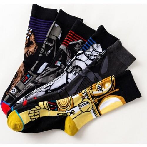 Disney Star Wars 9 Socks 1pair Cotton Socks Movie Fans Gift Darth Apron Vader Sith Malgus Women Men Force Awakens Socks Gifts