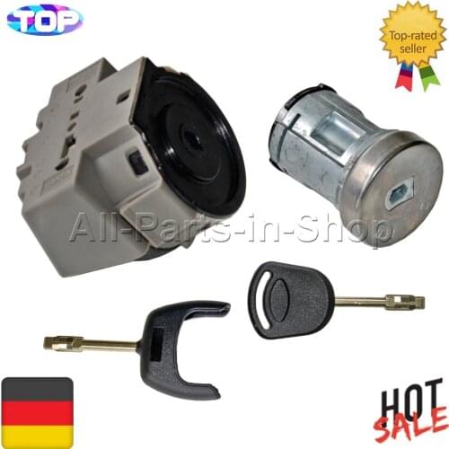 AP03 BRAND NEW FOR FORD TRANSIT MK7 S C B-MAX Fiesta Fusion Focus Mondeo Galaxy IGNITION SWITCH & BARREL SET WITH 2 KEYS 2006 ON