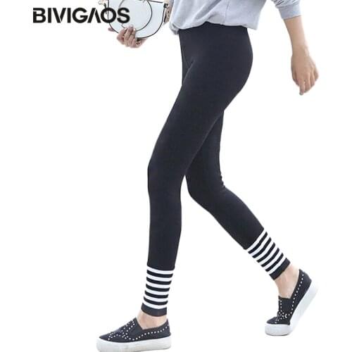 Женские трикотажные легинсы BIVIGAOS China At AliExpress