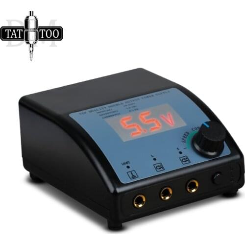 Professional Tattoo Power Supply Digital LCD Tattoo Machine Power Supply Tattoo Accessories with Power Cord