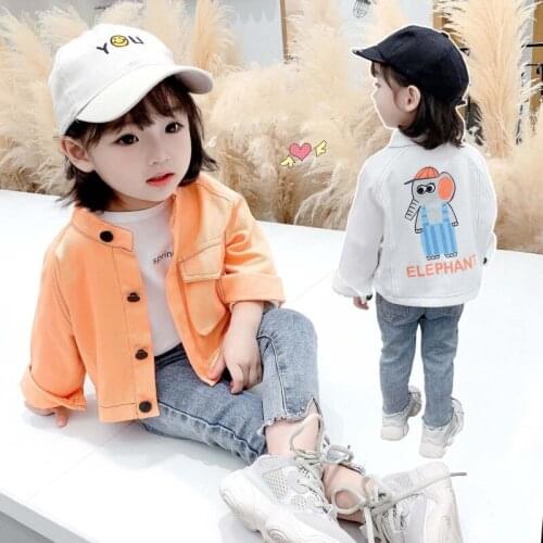 Girls Babys Kids Coat Jacket Outwear 2021 Animal Autumn Thicken Warm Overcoat Top Sport Cardigan Childrens Clothing