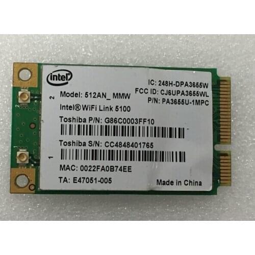 For Link 5100 512AG_MMW PCI-E 802.11a/b/g/n WIFI WLAN PCI-E Card For IBM free shipping