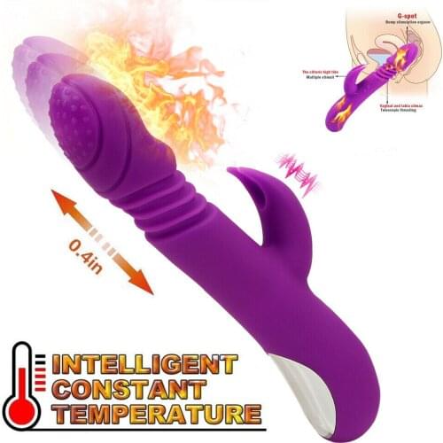 Dildo For Women With Thrusting & Vibration,waterproof Clitoral G Spotter Stimulator Toys,adult Sex Toys For Women And Couples
