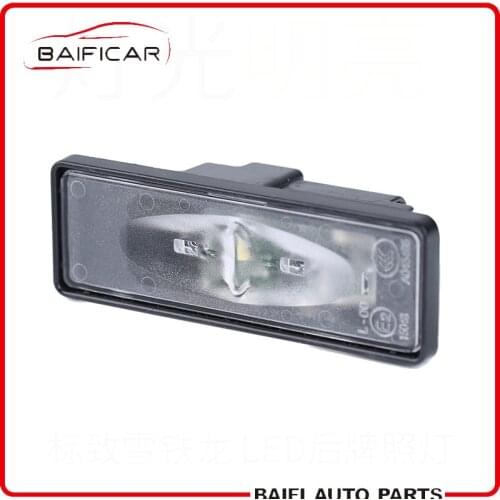 Baificar Brand New Genuine Number Plate Lamp License Plate Led Lights 1620299980 For Peugeot 5008 508 Citroen C5 DS4 DS5 DS6