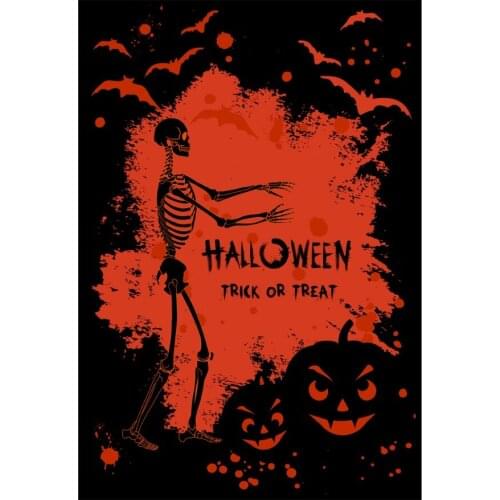 Halloween Garden Flags Treack Or Treat Designed With Double Sided Decorative Outdoor And Banner Indoor Home Flag