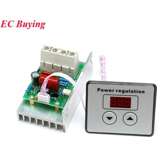 10000W import SCR Super Power Electronic Digital Regulator Dimmer Speed Thermostat