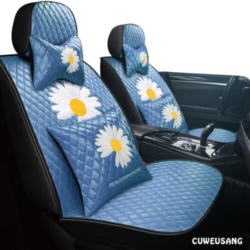 CUWEUSANG leather car seat cover For Changan all models CS75 CS35 CX20 CX30 CS15 CS95 CS55 car seats