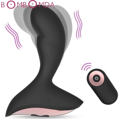 Men Anal Vibrator Prostate Massager Dildo Vibrators Butt Plug Anal Bead Vibrator Wireless Remote USB Charging Adult Sex Products