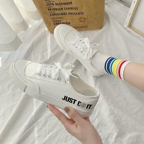 New women spring and autumn fashion vulcanized shoes non-slip color matching multi-color personality daily womens shoes U20-93