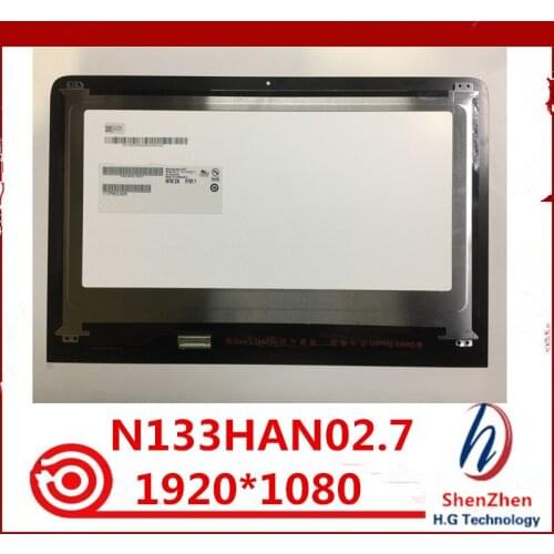 New original For HP ENVY 13-D 010NR 054 023 24 46TU000 LCD screen assembly no frame LTN133YL06 LTN133YL06-H01 B133HAN02.7