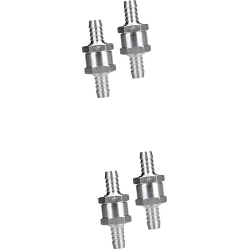 10mm / 12mm Check Valve Fuel Valve Gasoil Diesel For Carburetor Fuel Systems Low Pressure 4pcs