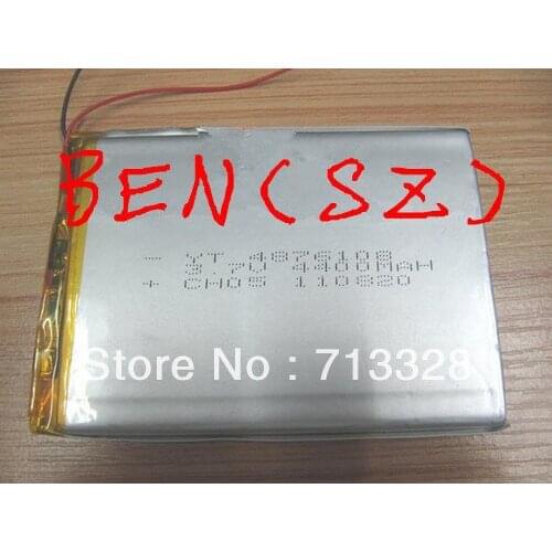 Wholesale NEW Battery for tablet PC PL4876108 battery 3.7V 4400MA