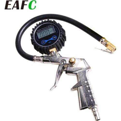 200 PSI Tire Pressure Monitor Pressure Gauge Automobile Car Truck Air Tire Inflator with Gauge Meter Tester