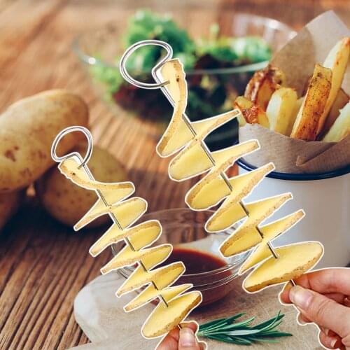 Potato Spiral Cutter For Kitchen Household Utensils Cucumber Silicone Kitchen Accessories Vegetable Spiralizer Kitchen Gadgets