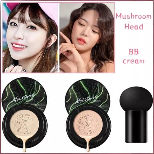 Hot Mushroom Head Make up Air Cushion Moisturizing Foundation Air-permeable Natural Brightening Makeup BB Cream