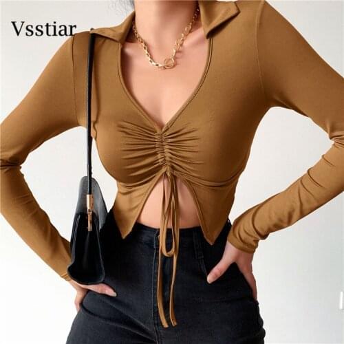 Женские укороченные футболки Vsstiar China At AliExpress